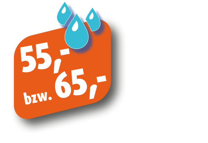 55,- bzw. 65,-